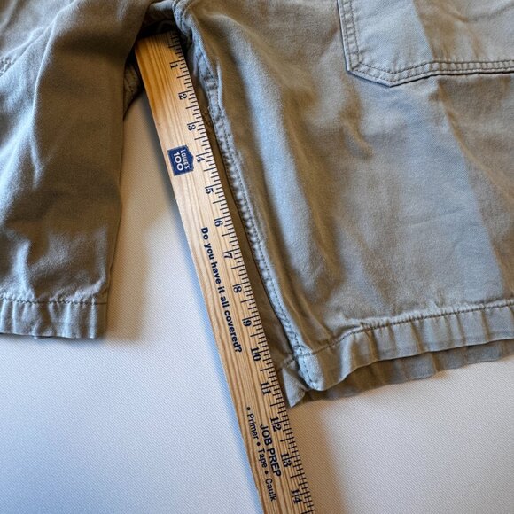 Vintage Silvertab Carpenter Shorts Mens Size 36 Khaki Y2K 90s - Picture 9 of 11